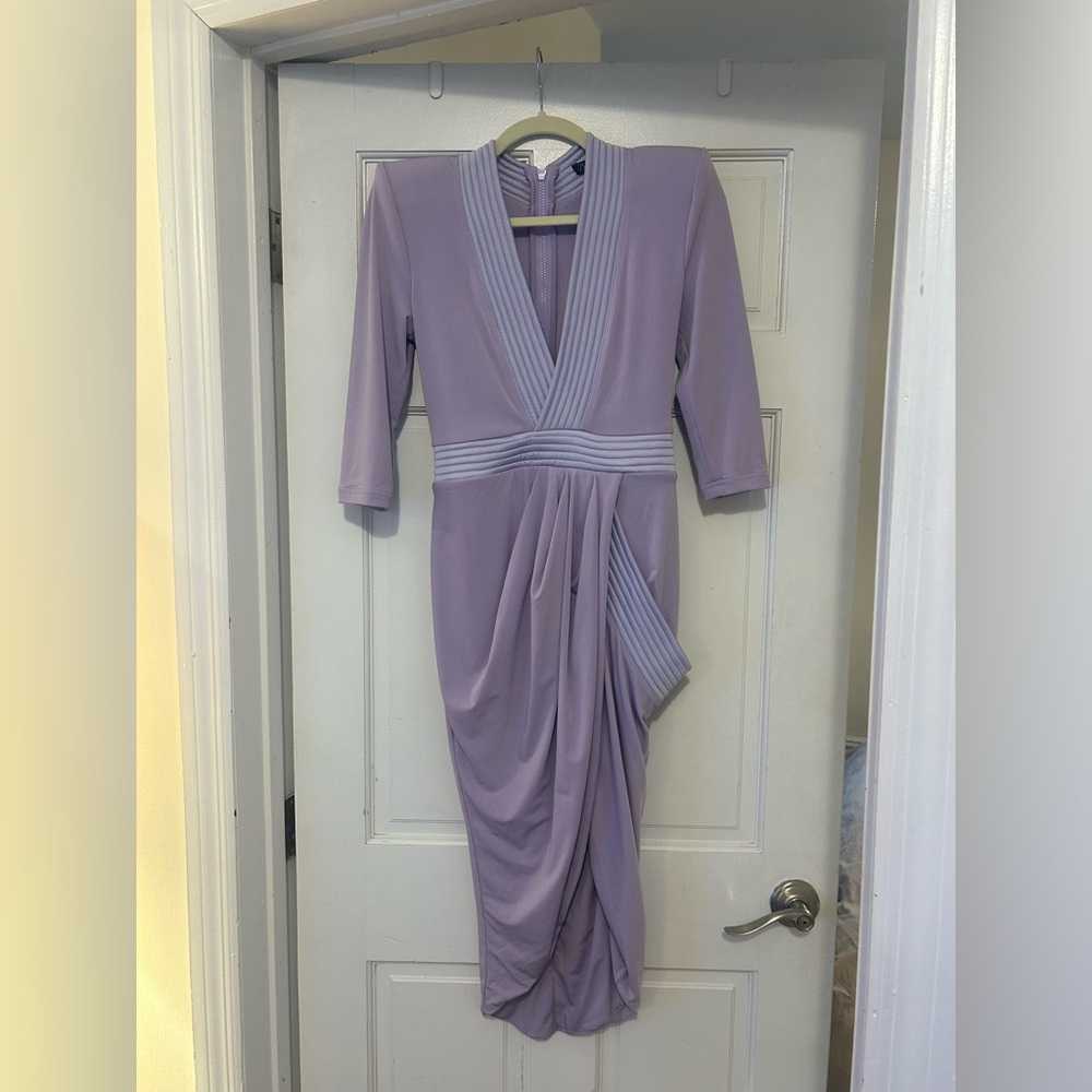 NWT Zhivago Lavender Long Sleeve Dress